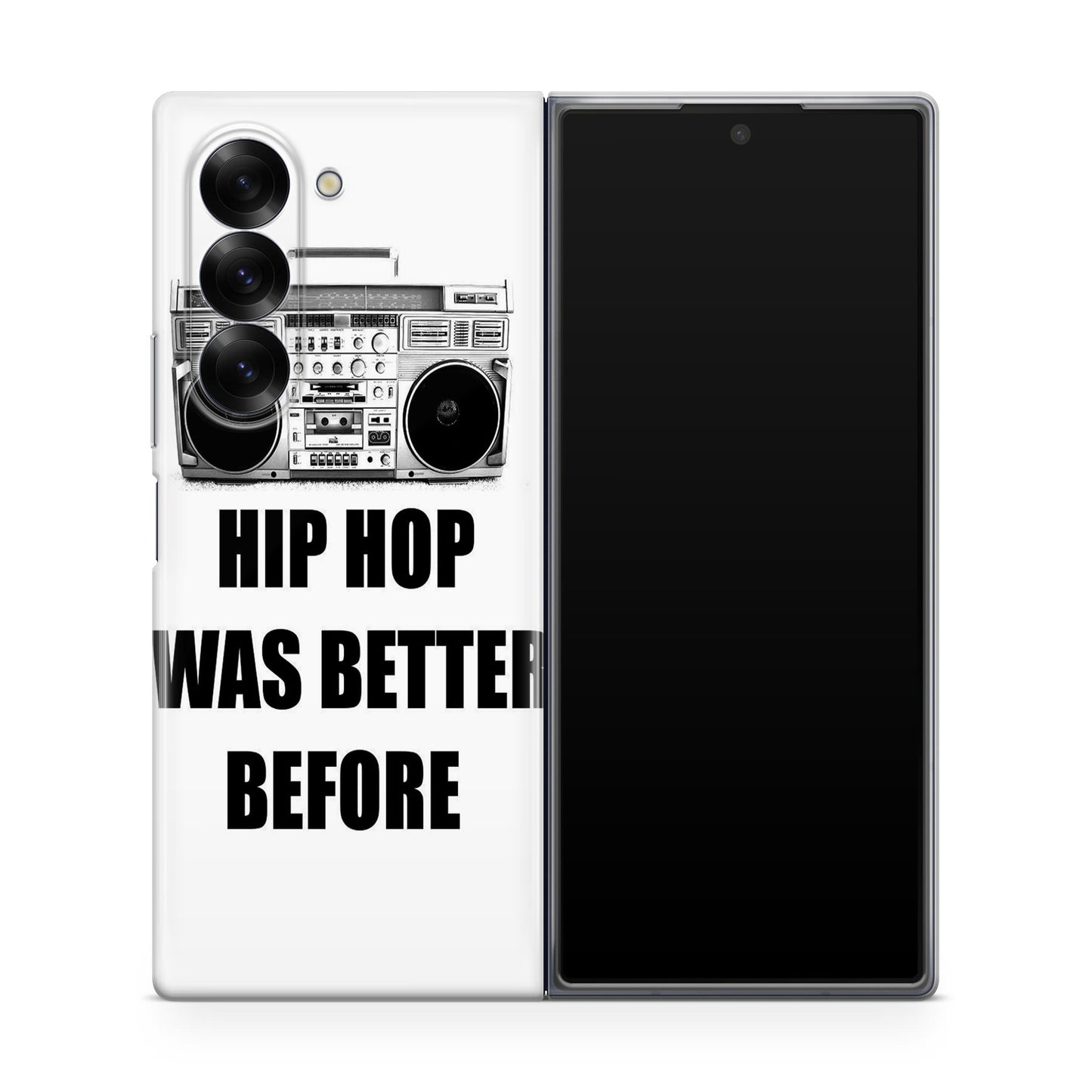 Hip Hop Was Better Before Samsung Galaxy Z Fold 6 Case