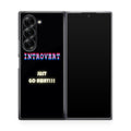 I'm Introvert Samsung Galaxy Z Fold 6 Case