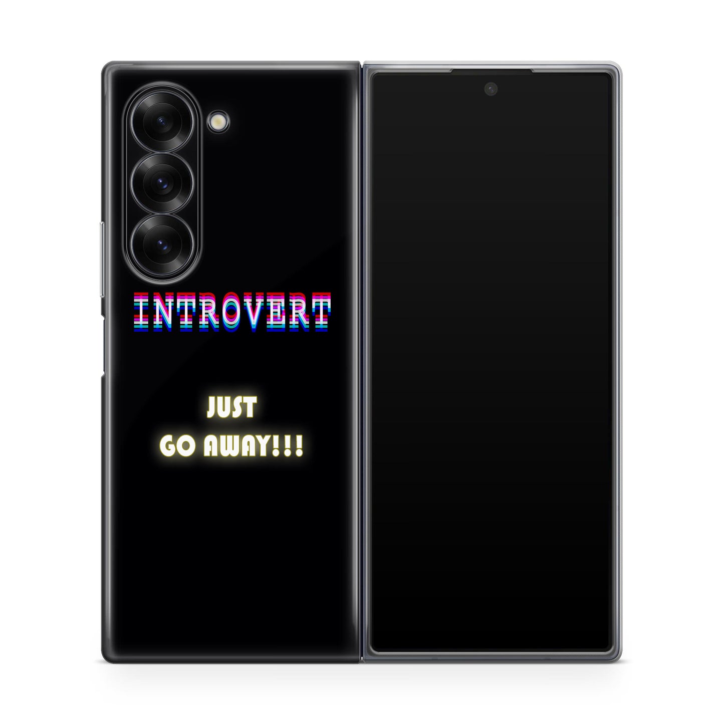 I'm Introvert Samsung Galaxy Z Fold 6 Case