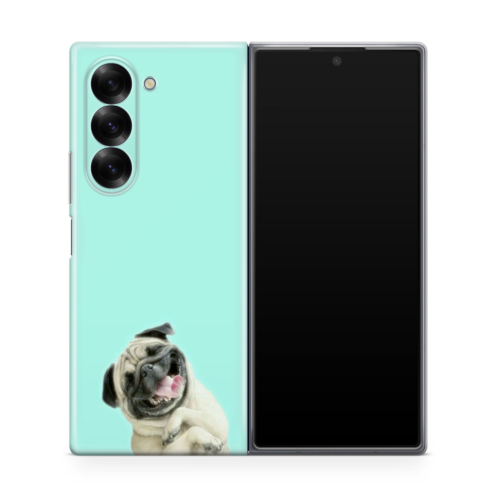 Laughing Pug Samsung Galaxy Z Fold 6 Case