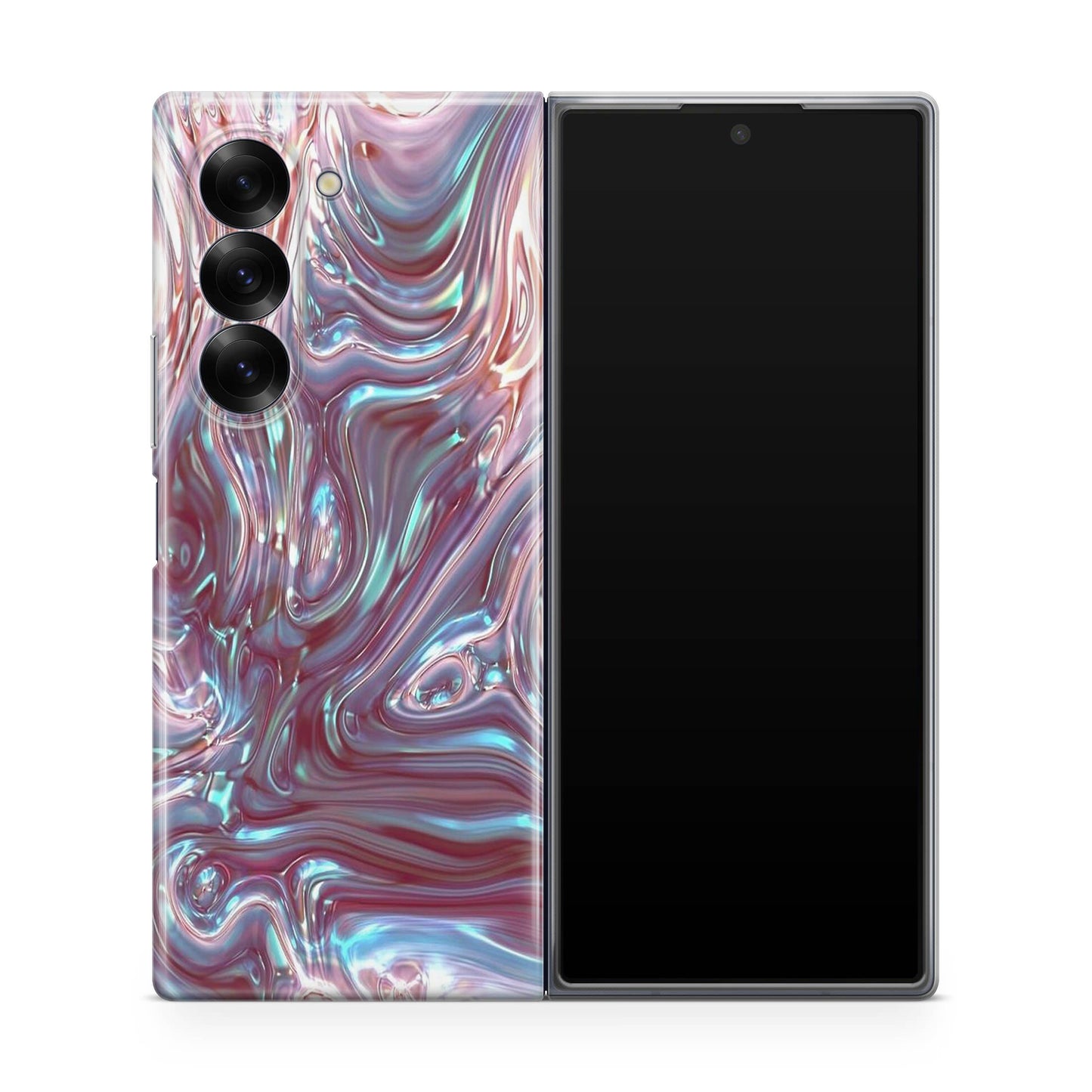 Metallic Liquid Samsung Galaxy Z Fold 6 Case