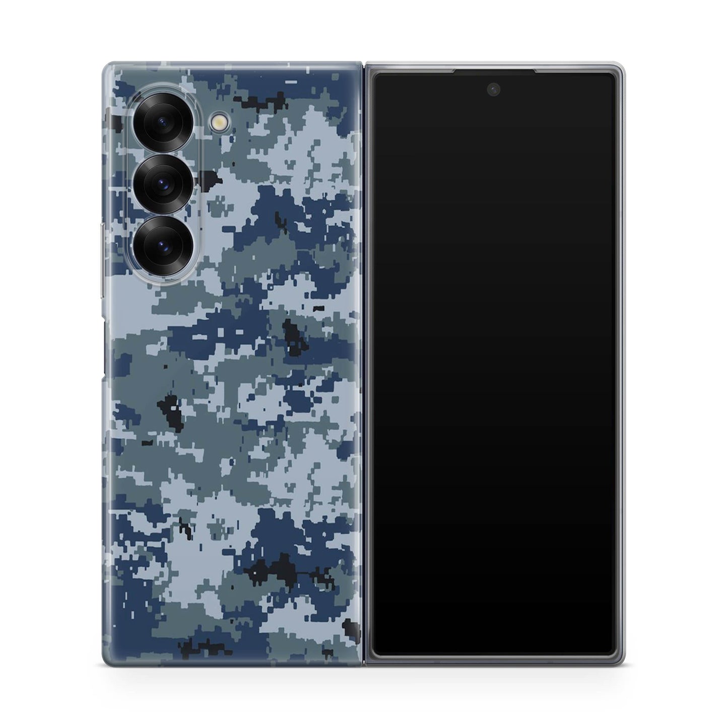 Navy Camo Samsung Galaxy Z Fold 6 Case