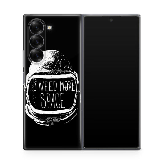 Never Date Astronout Samsung Galaxy Z Fold 6 Case