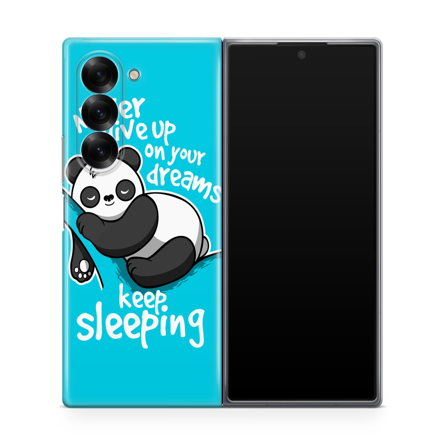 Panda Keep Sleeping Samsung Galaxy Z Fold 6 Case