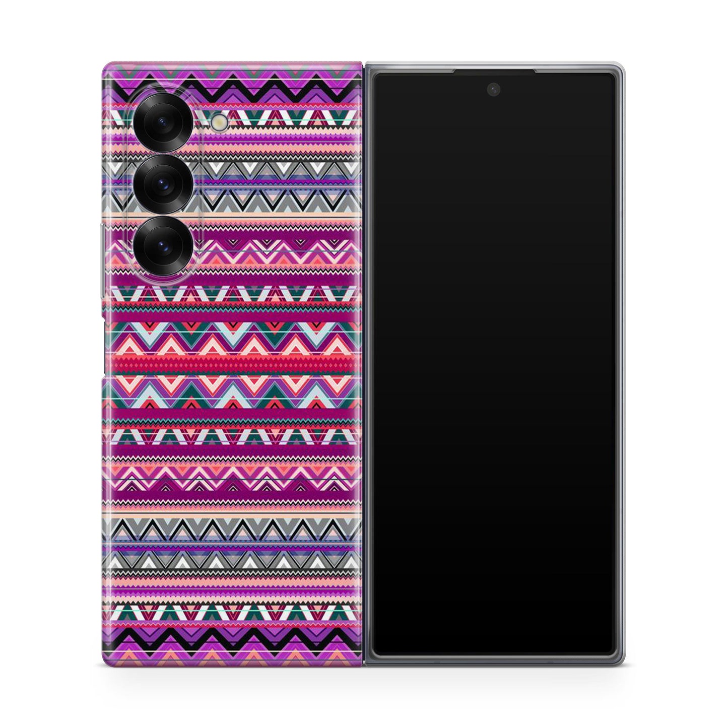 Purple Aztec Art Samsung Galaxy Z Fold 6 Case