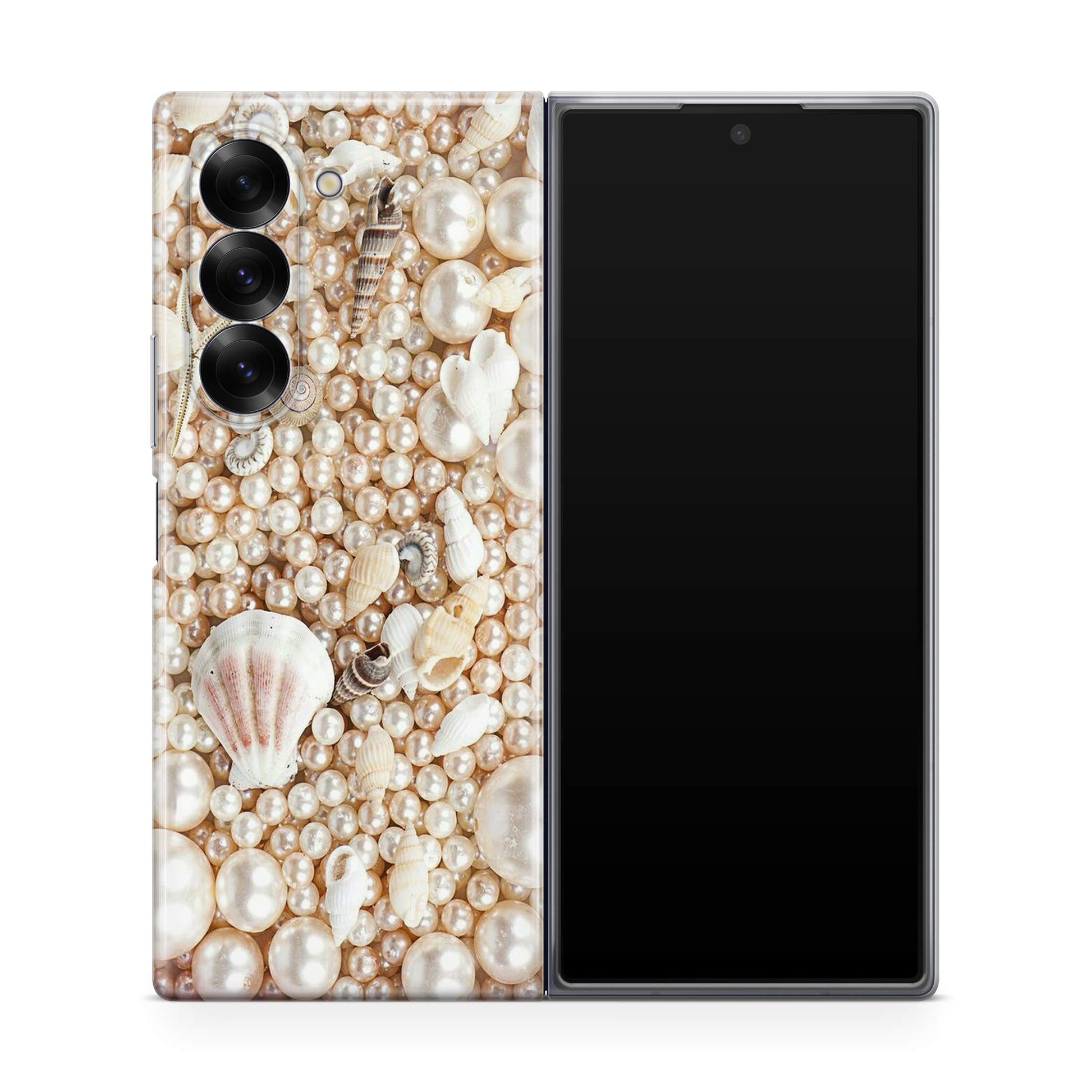 Shiny Pearl Samsung Galaxy Z Fold 6 Case