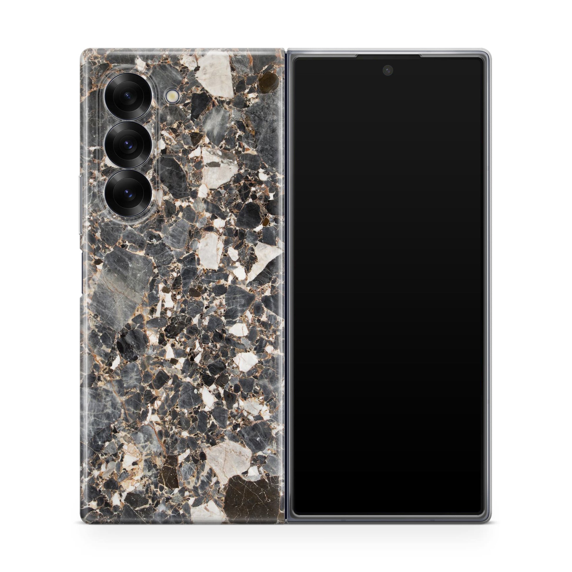 Stone Pattern Marble Samsung Galaxy Z Fold 6 Case