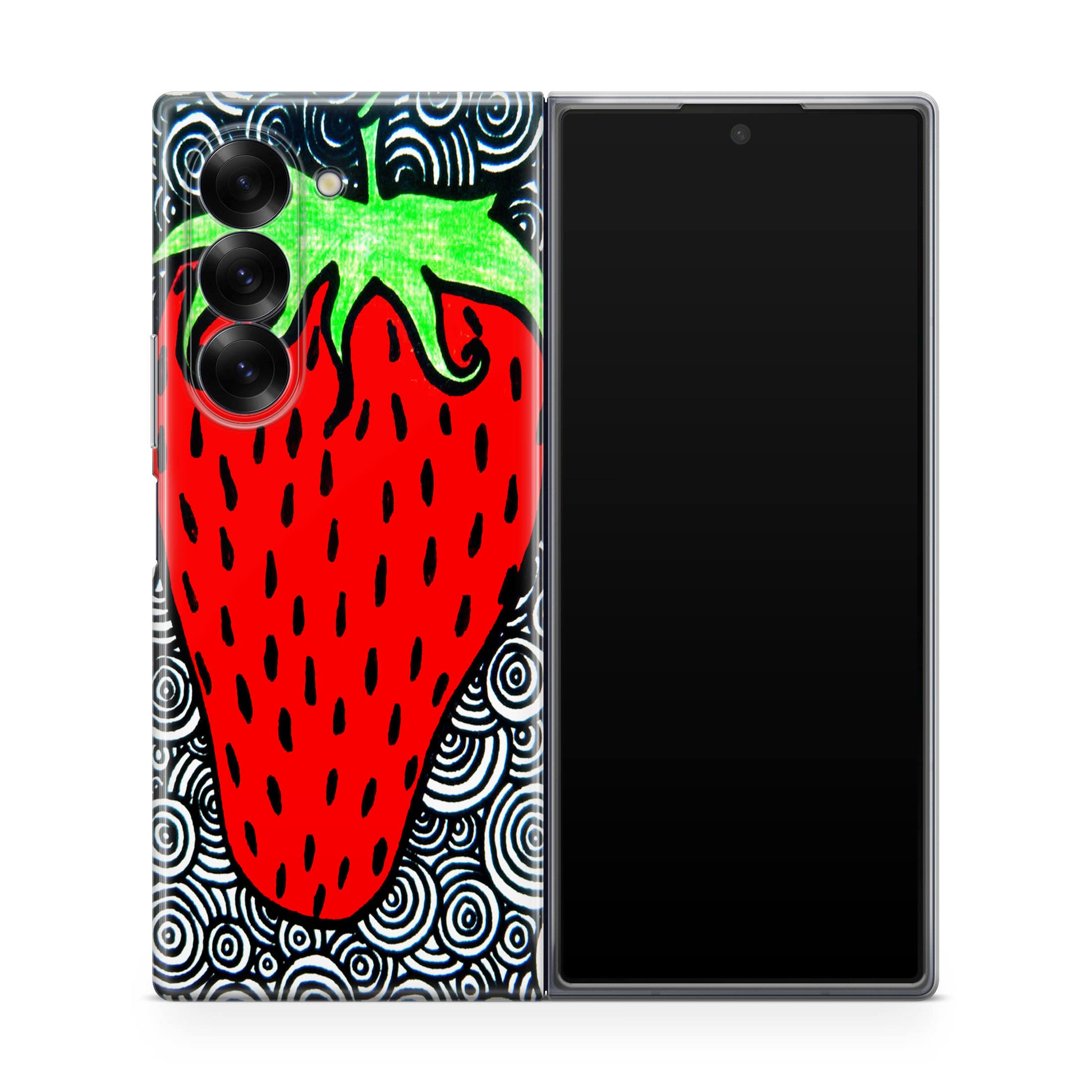 Strawberry Fields Forever Samsung Galaxy Z Fold 6 Case