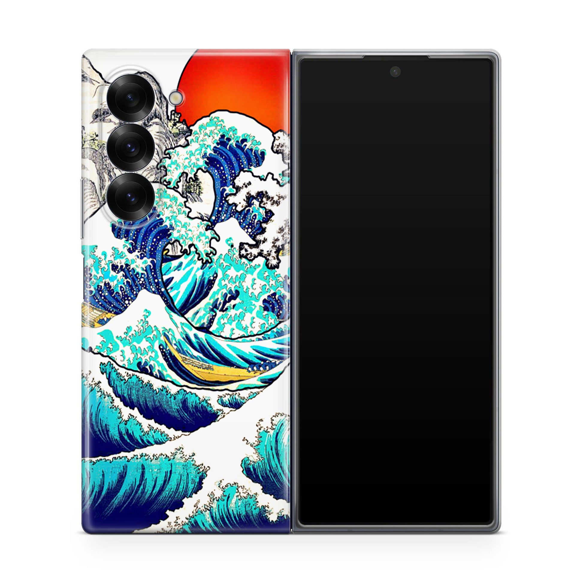 The Great Wave off Kanagawa Samsung Galaxy Z Fold 6 Case