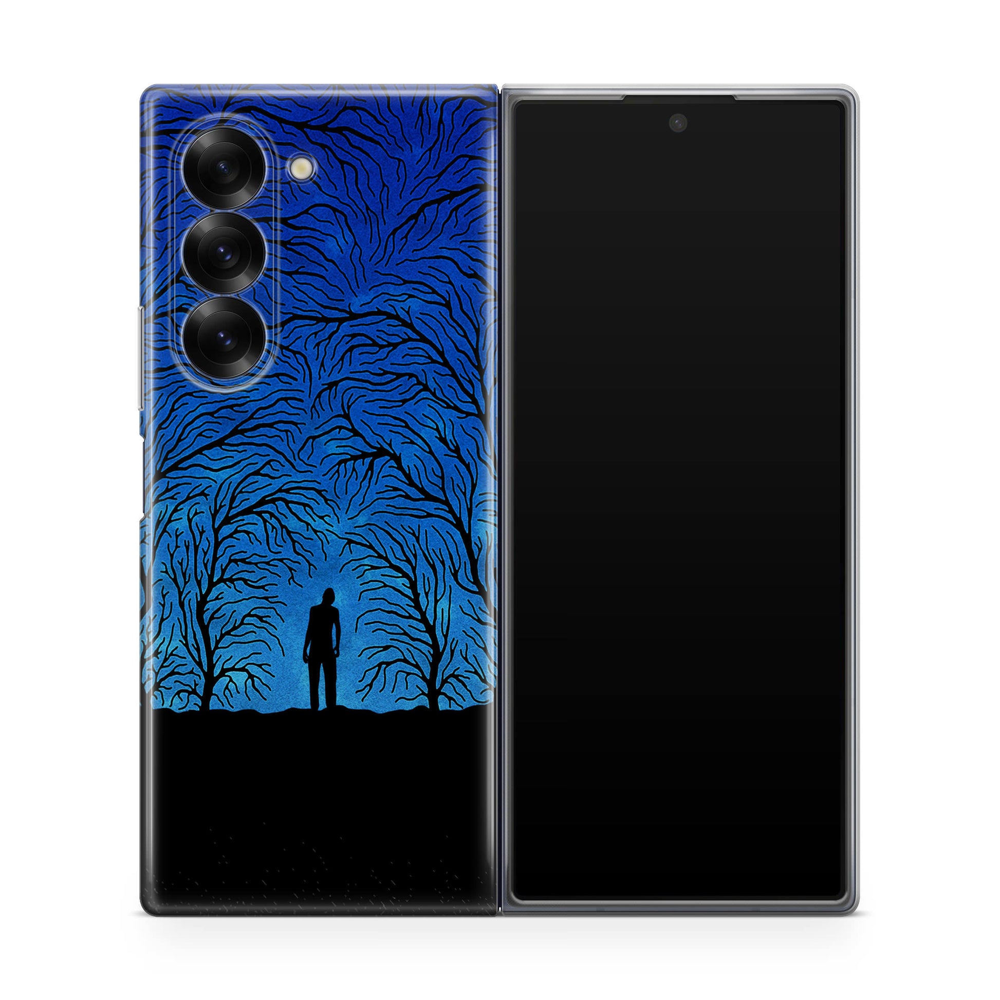 Trees People Shadow Samsung Galaxy Z Fold 6 Case