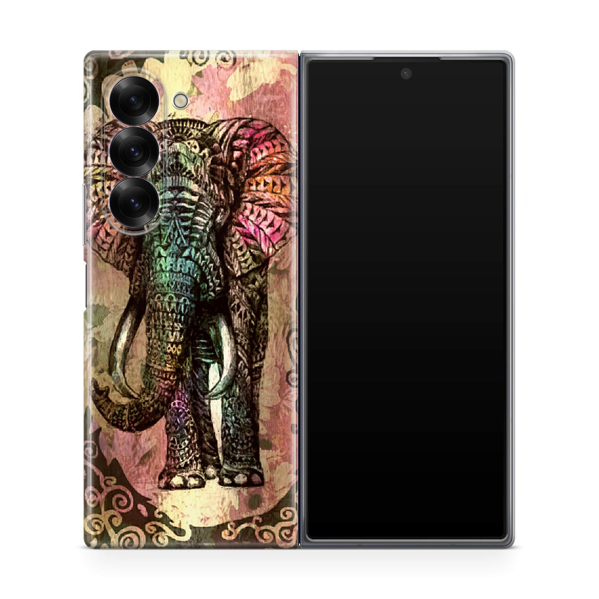 Tribal Elephant Samsung Galaxy Z Fold 6 Case