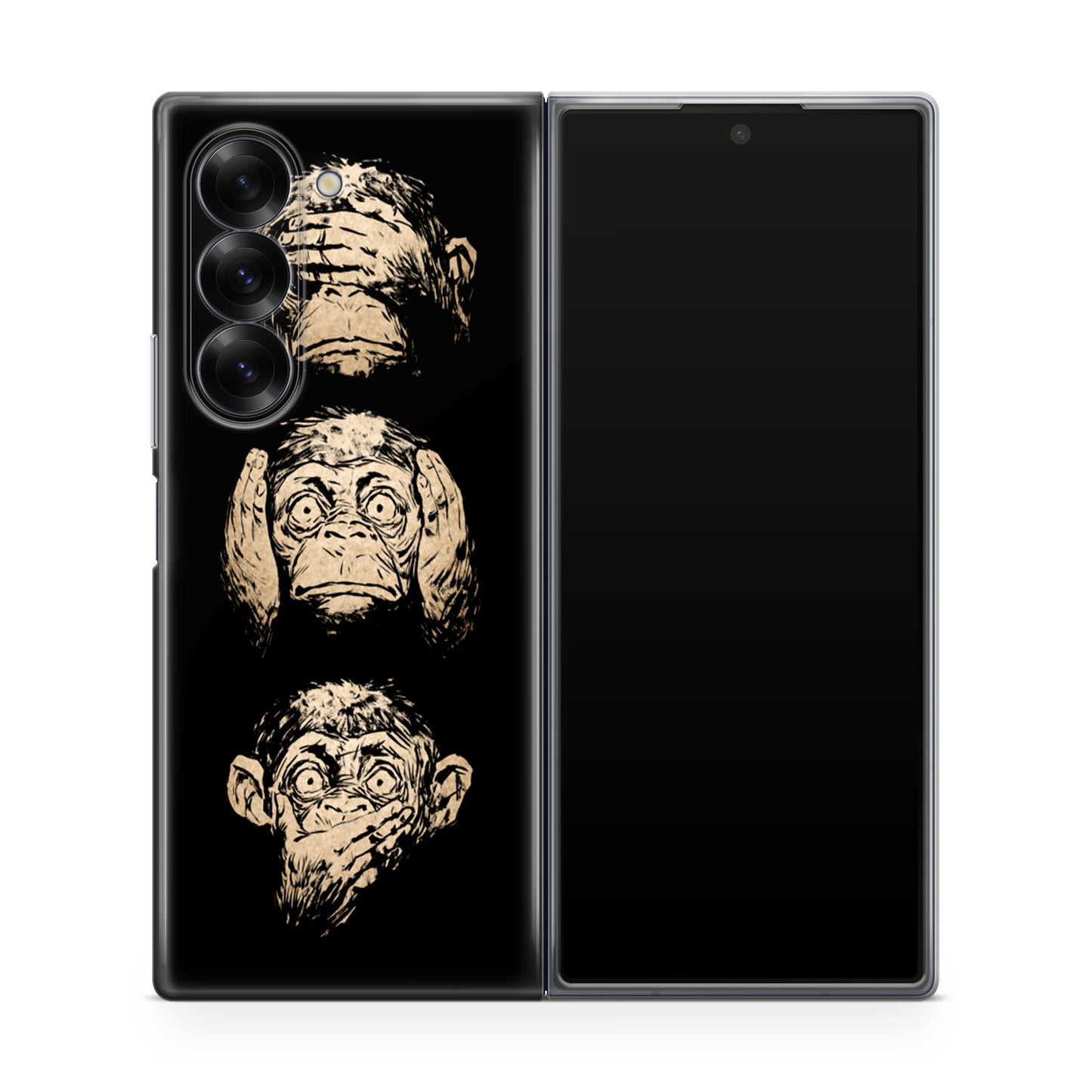 3 Wise Monkey Samsung Galaxy Z Fold 6 Case