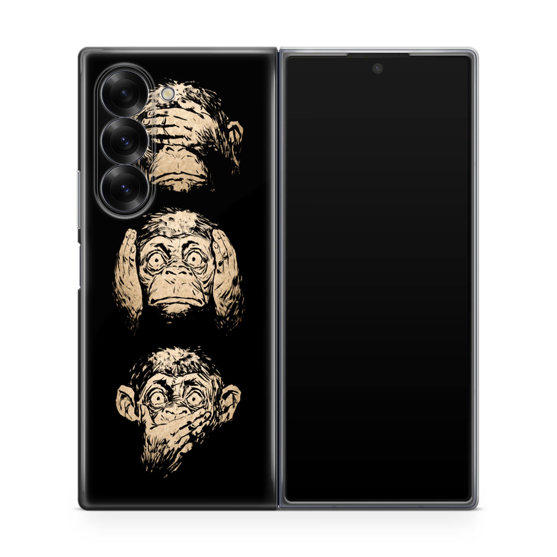 3 Wise Monkey Samsung Galaxy Z Fold 6 Case