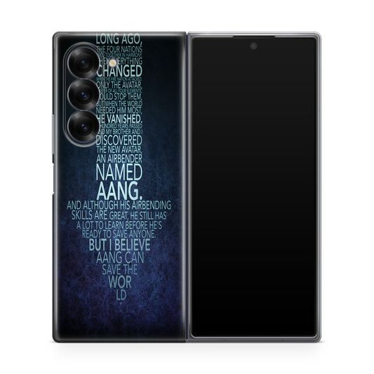 Avatar Quotes Samsung Galaxy Z Fold 6 Case