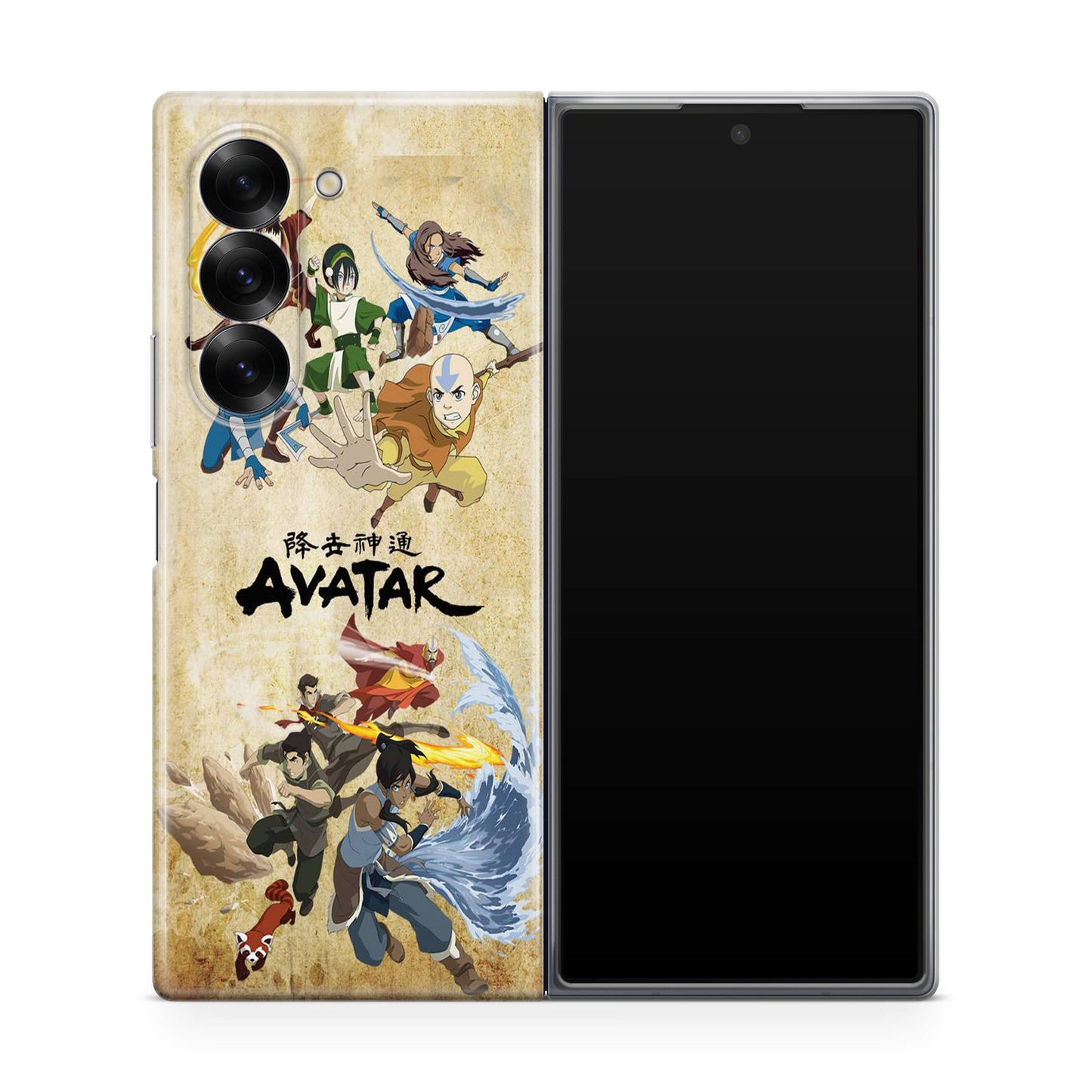 Avatar The Last Airbender & The Legend Of Korra Samsung Galaxy Z Fold 6 Case