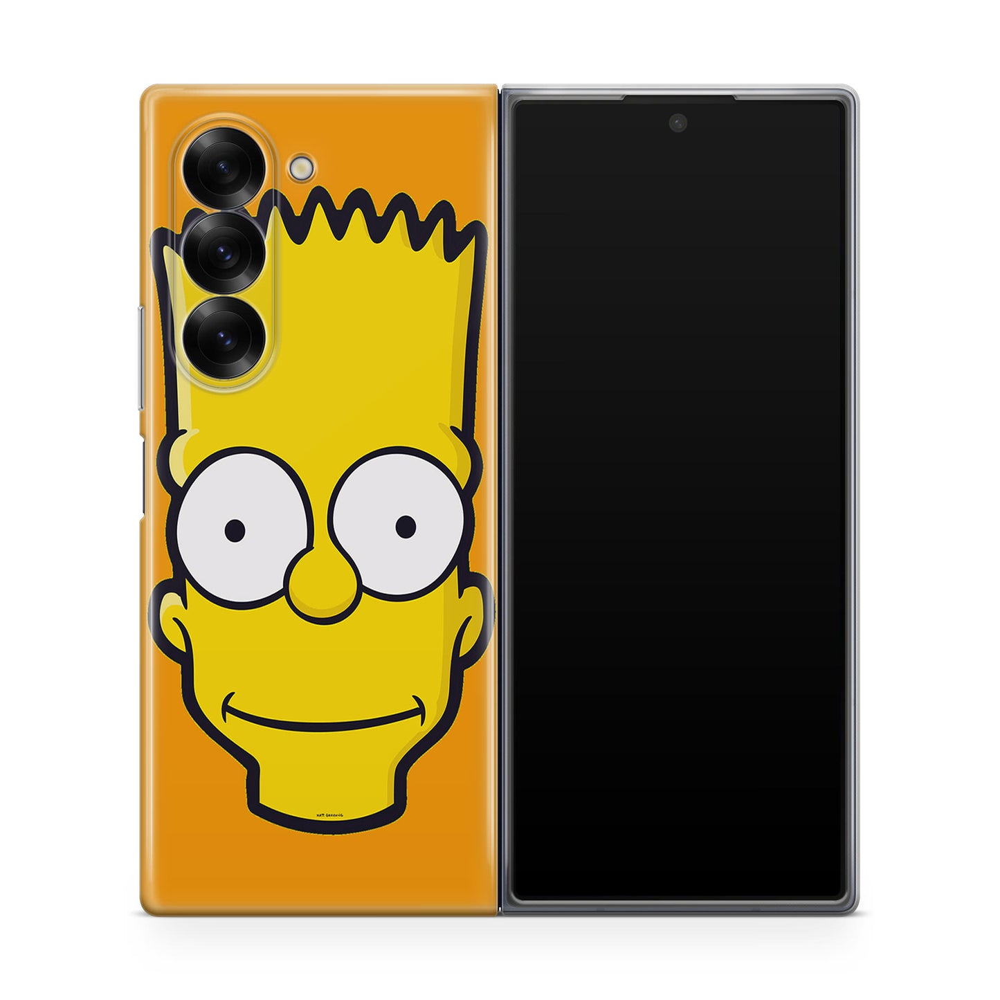 Bart Yellow Face Samsung Galaxy Z Fold 6 Case