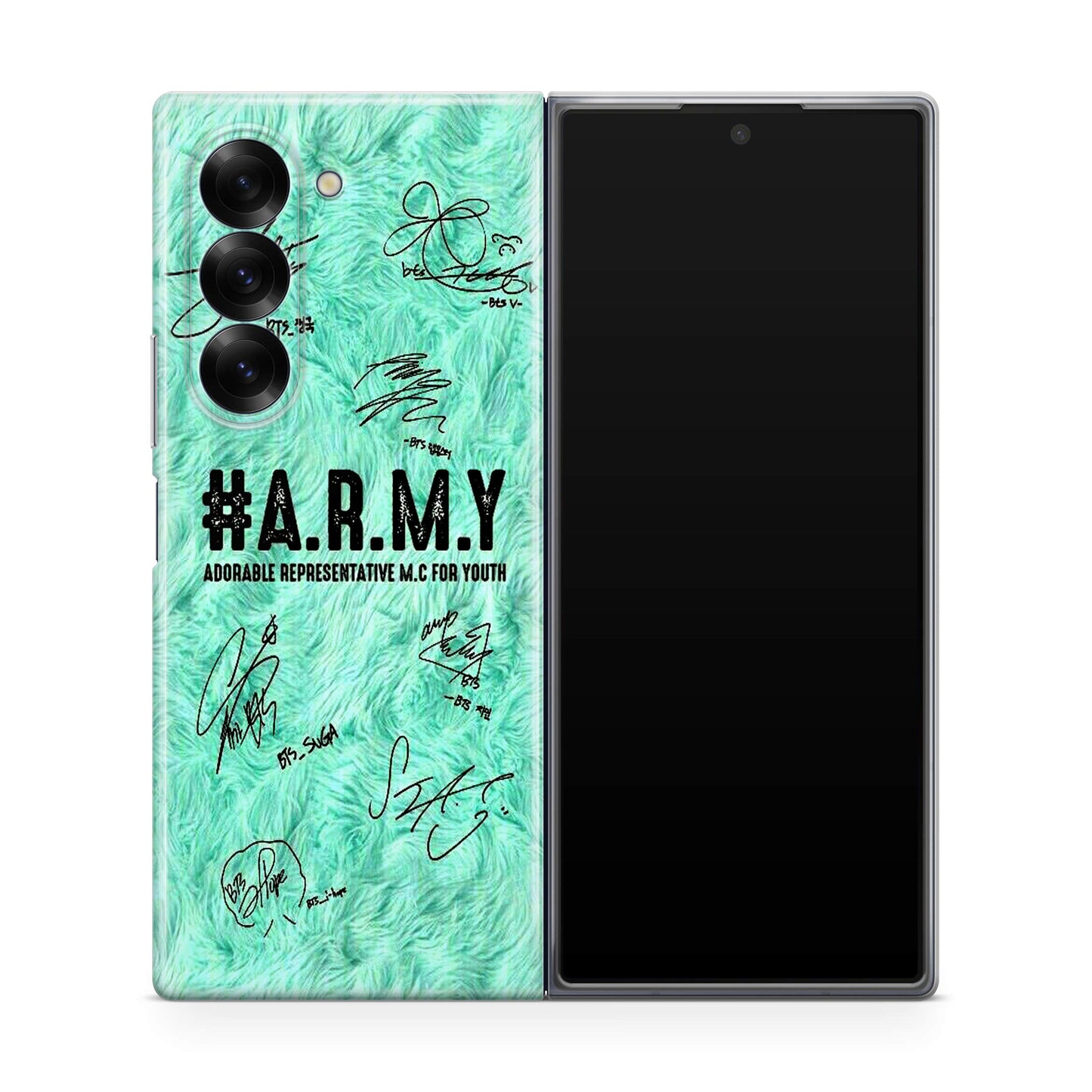 BTS Army Signature Samsung Galaxy Z Fold 6 Case