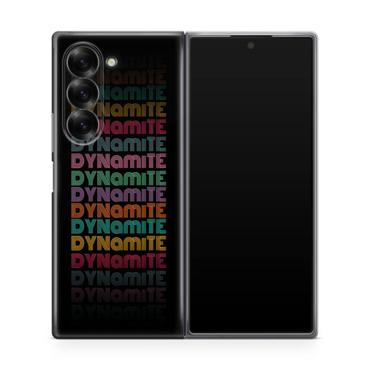 BTS Dynamite Samsung Galaxy Z Fold 6 Case