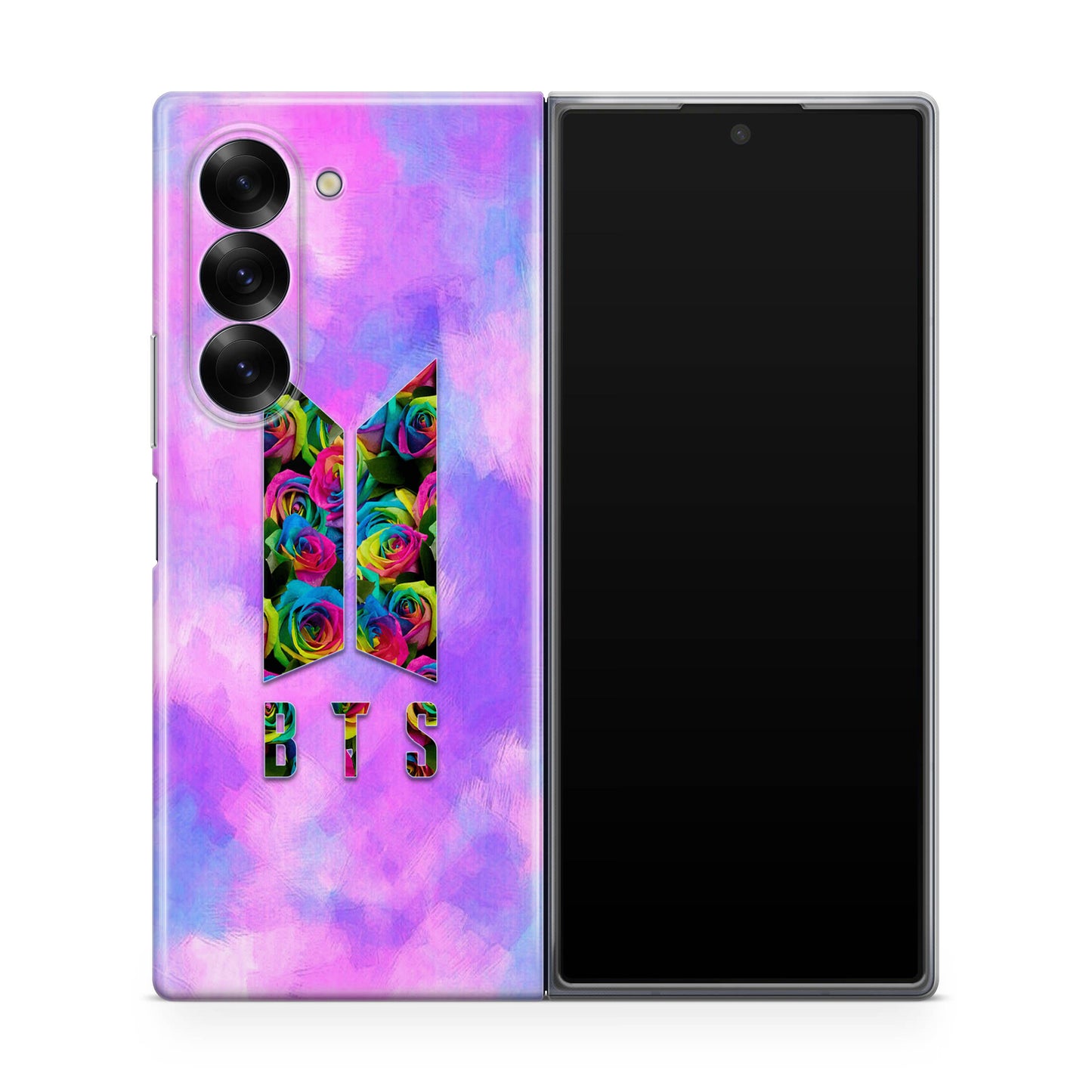 BTS Flower Logo Samsung Galaxy Z Fold 6 Case