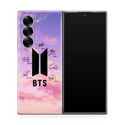 BTS Signature 2 Samsung Galaxy Z Fold 6 Case