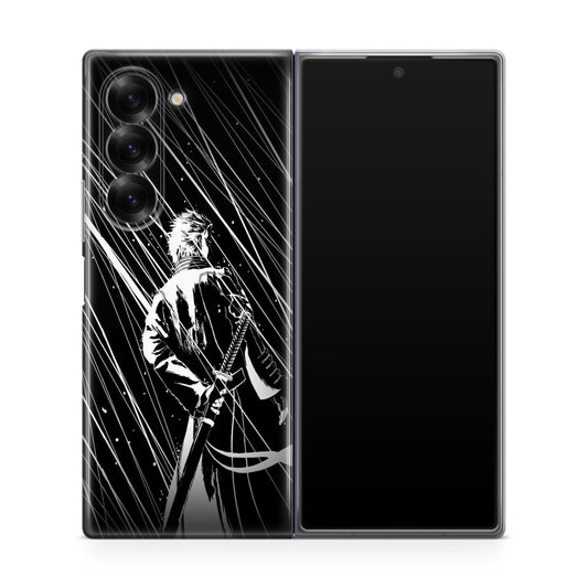 Vergil Black White Samsung Galaxy Z Fold 6 Case