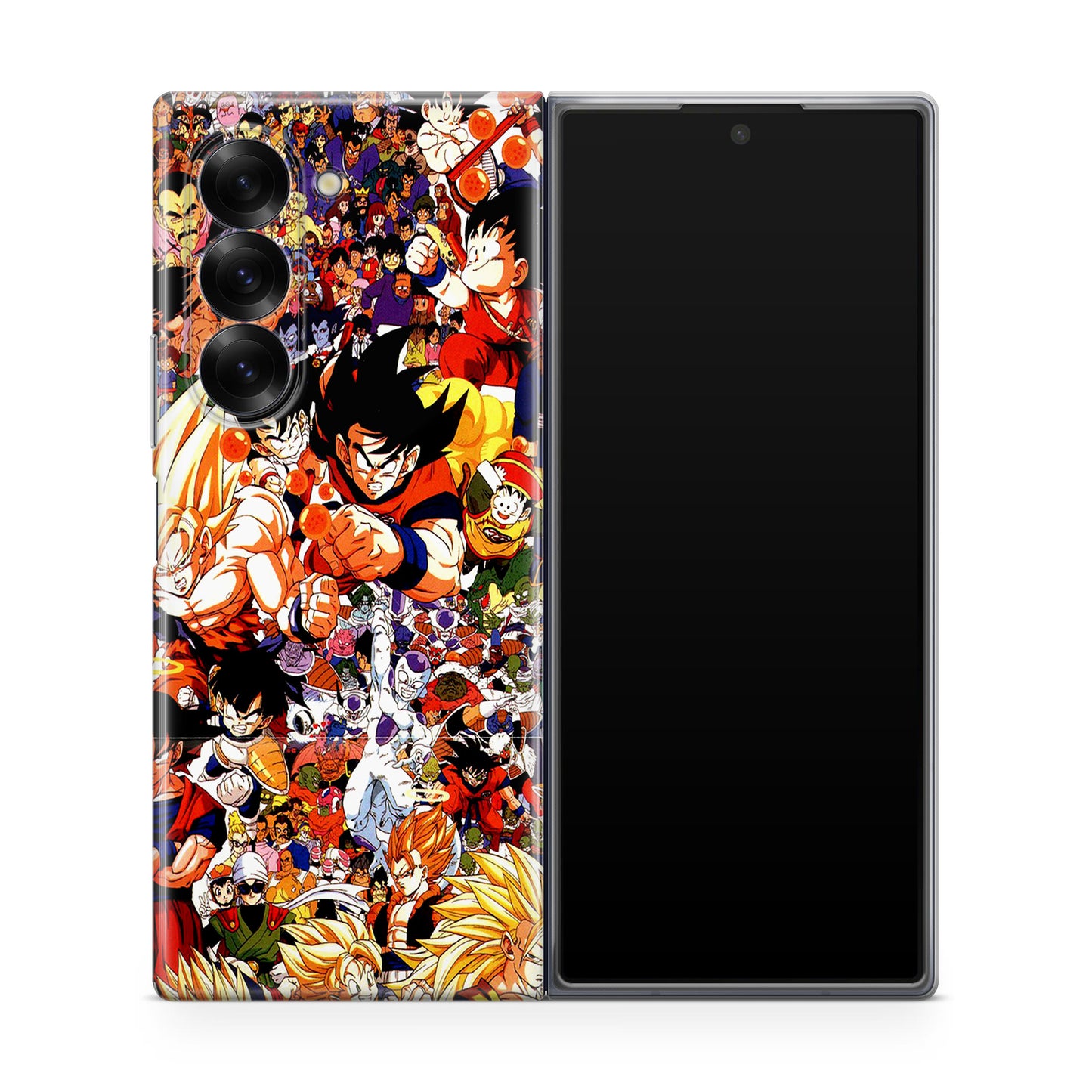 Dragon Ball All Characters Samsung Galaxy Z Fold 6 Case