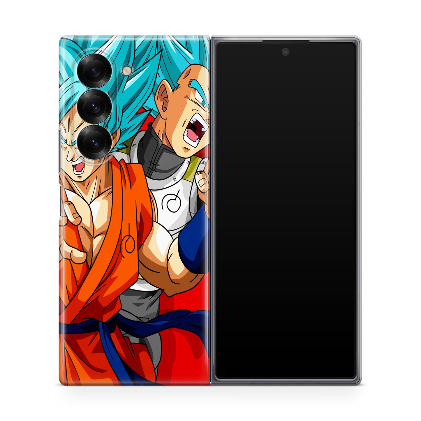 Dragon Ball Super SSGSS Goku And Vegeta Samsung Galaxy Z Fold 6 Case