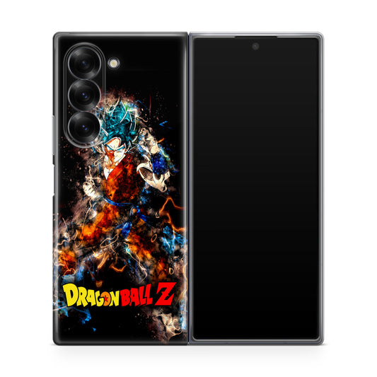 Dragonball Z Super Goku Samsung Galaxy Z Fold 6 Case