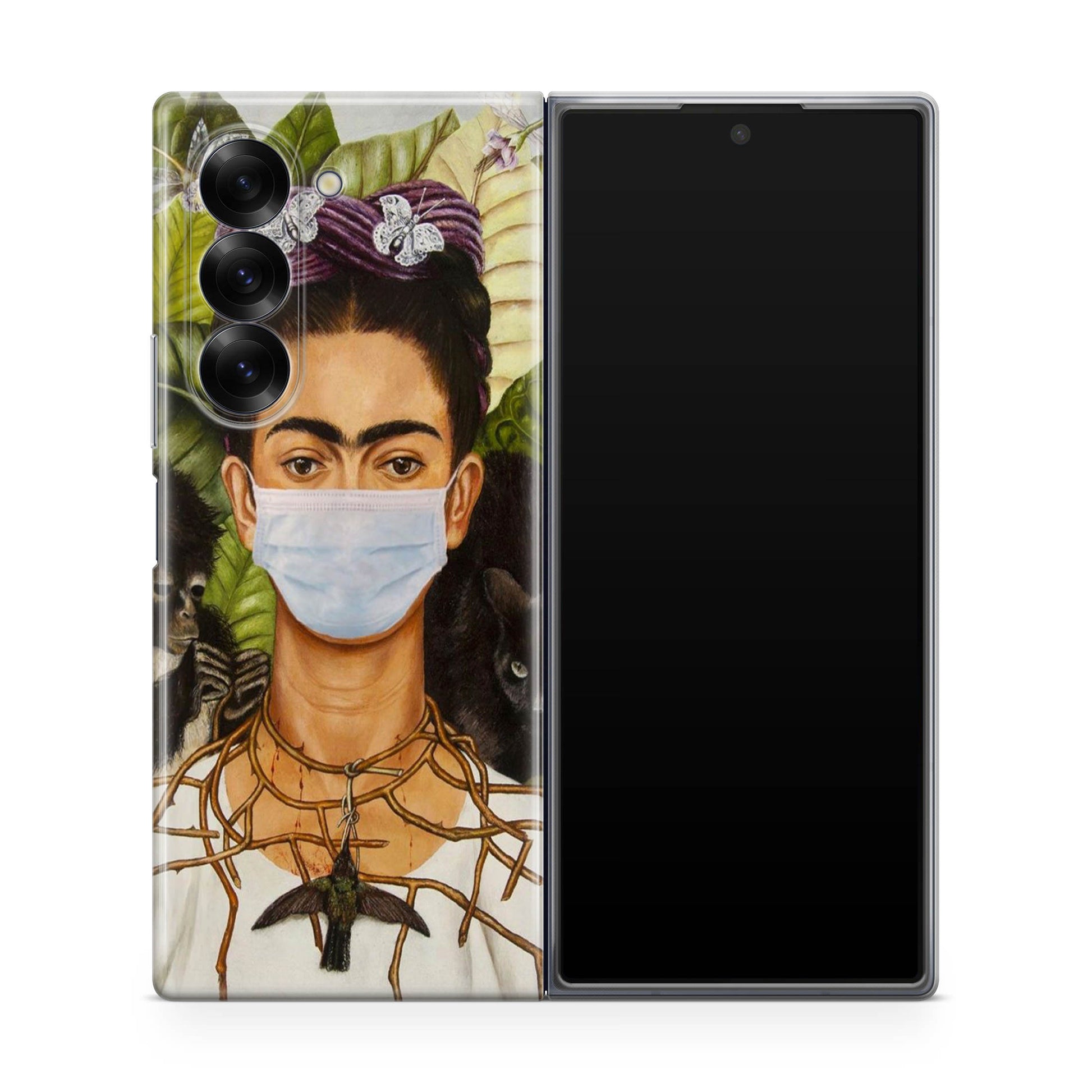 Frida Kahlo Wear Mask Samsung Galaxy Z Fold 6 Case