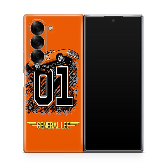 General Lee 01 Samsung Galaxy Z Fold 6 Case