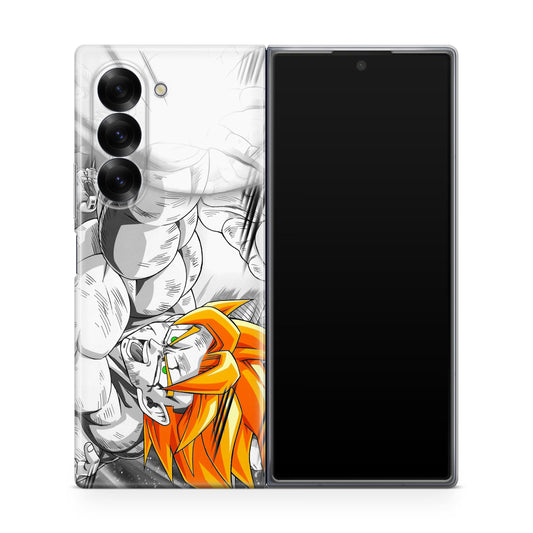 Goku Dragon Ball Z Samsung Galaxy Z Fold 6 Case