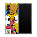 Homer Eats Donut Samsung Galaxy Z Fold 6 Case