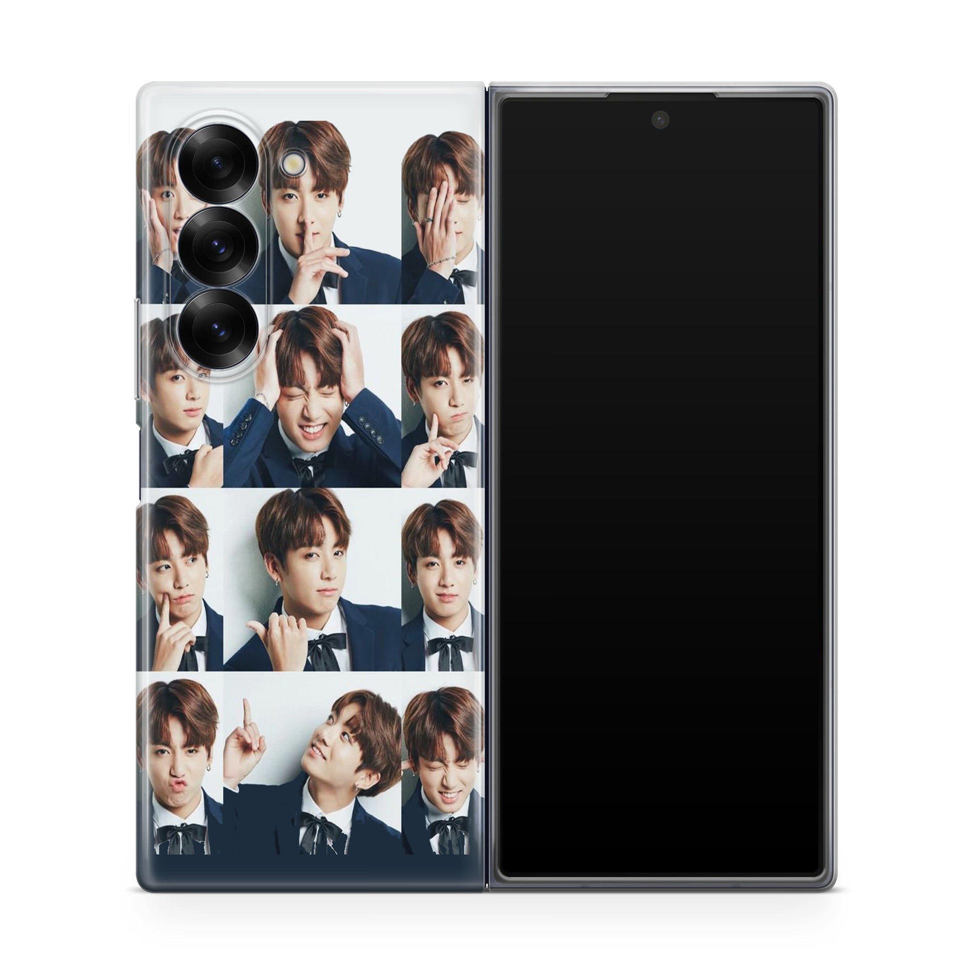 Jungkook Collage Samsung Galaxy Z Fold 6 Case