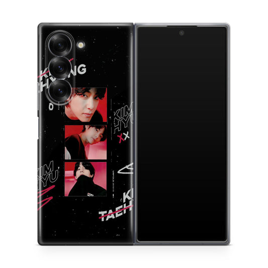 Kim Tae-hyung BTS Samsung Galaxy Z Fold 6 Case