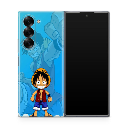 Luffy One Piece Samsung Galaxy Z Fold 6 Case