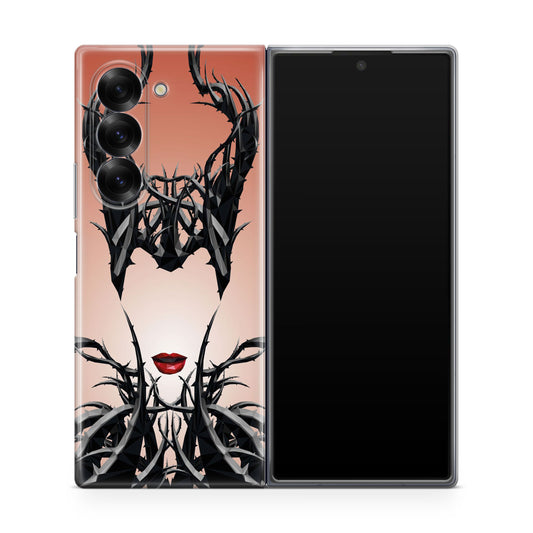 Maleficent Art Samsung Galaxy Z Fold 6 Case