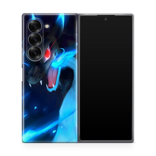 Mega Charizard Samsung Galaxy Z Fold 6 Case