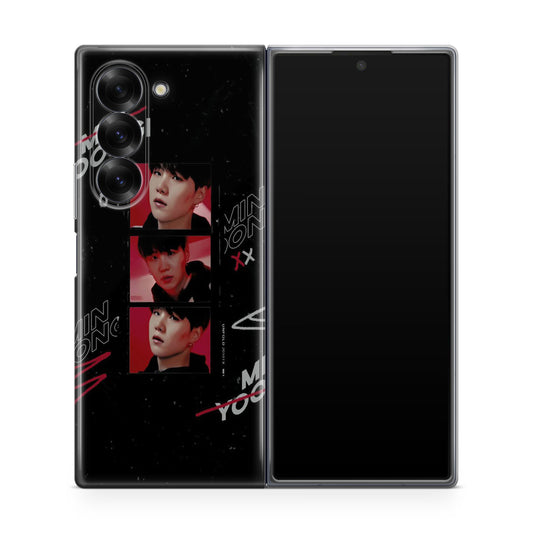 Min Yoongi Samsung Galaxy Z Fold 6 Case