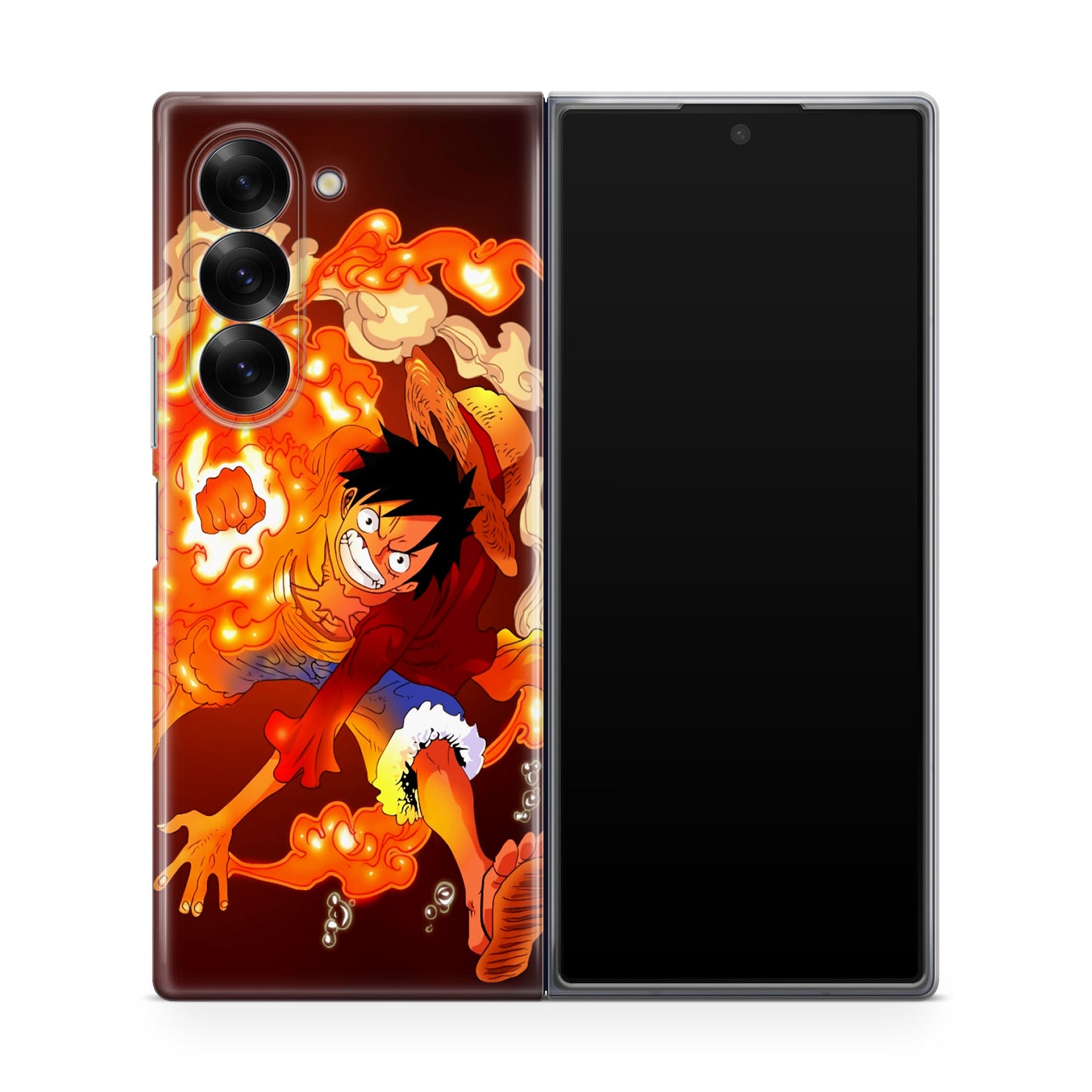 One Piece Luffy Red Hawk Samsung Galaxy Z Fold 6 Case