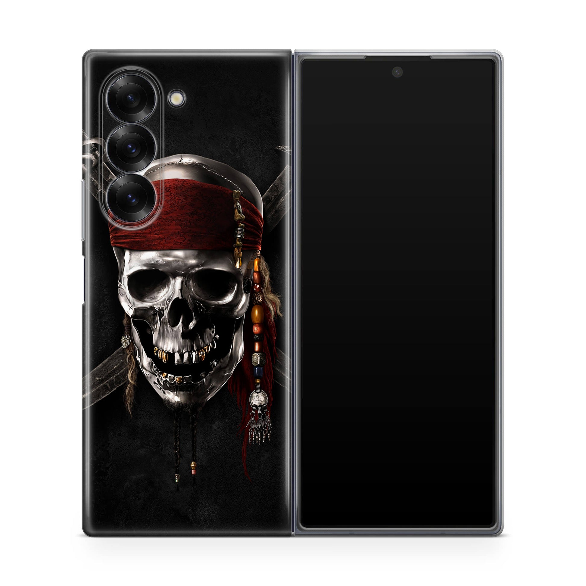 Pirates Of Carribean Skull Samsung Galaxy Z Fold 6 Case