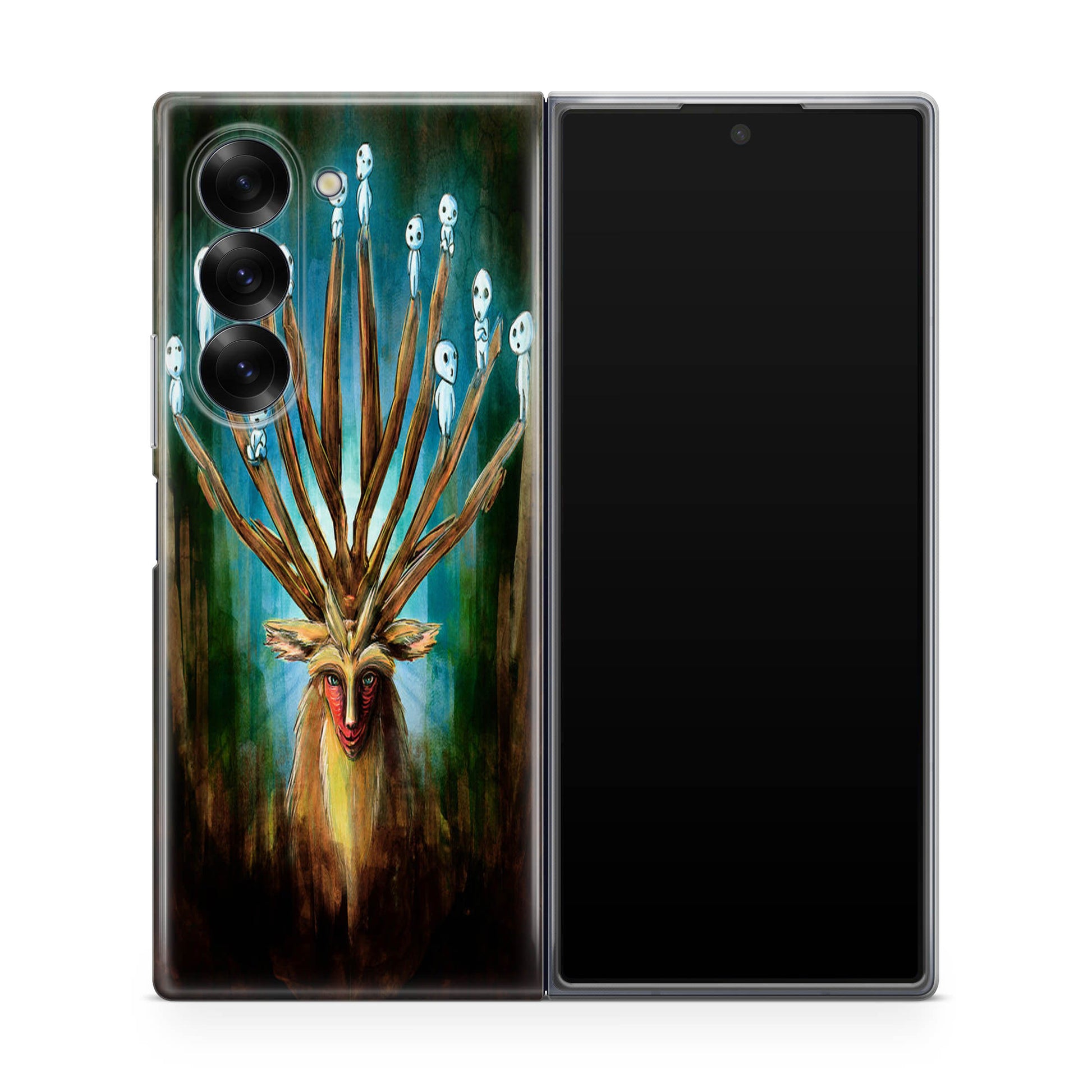 Princess Mononoke Forest Spirit Samsung Galaxy Z Fold 6 Case