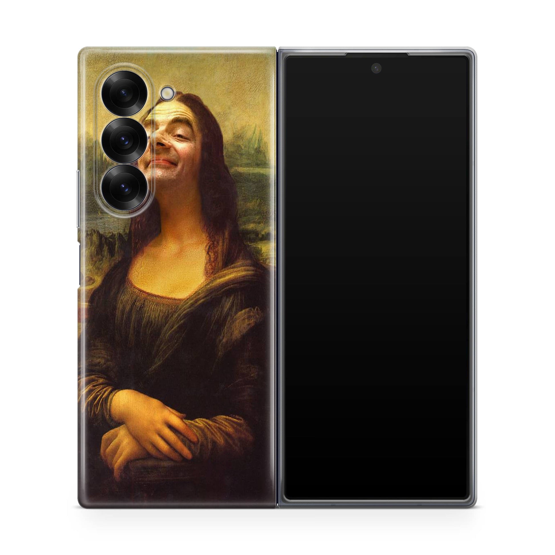 Rowan Atkinson Monalisa Funny Samsung Galaxy Z Fold 6 Case