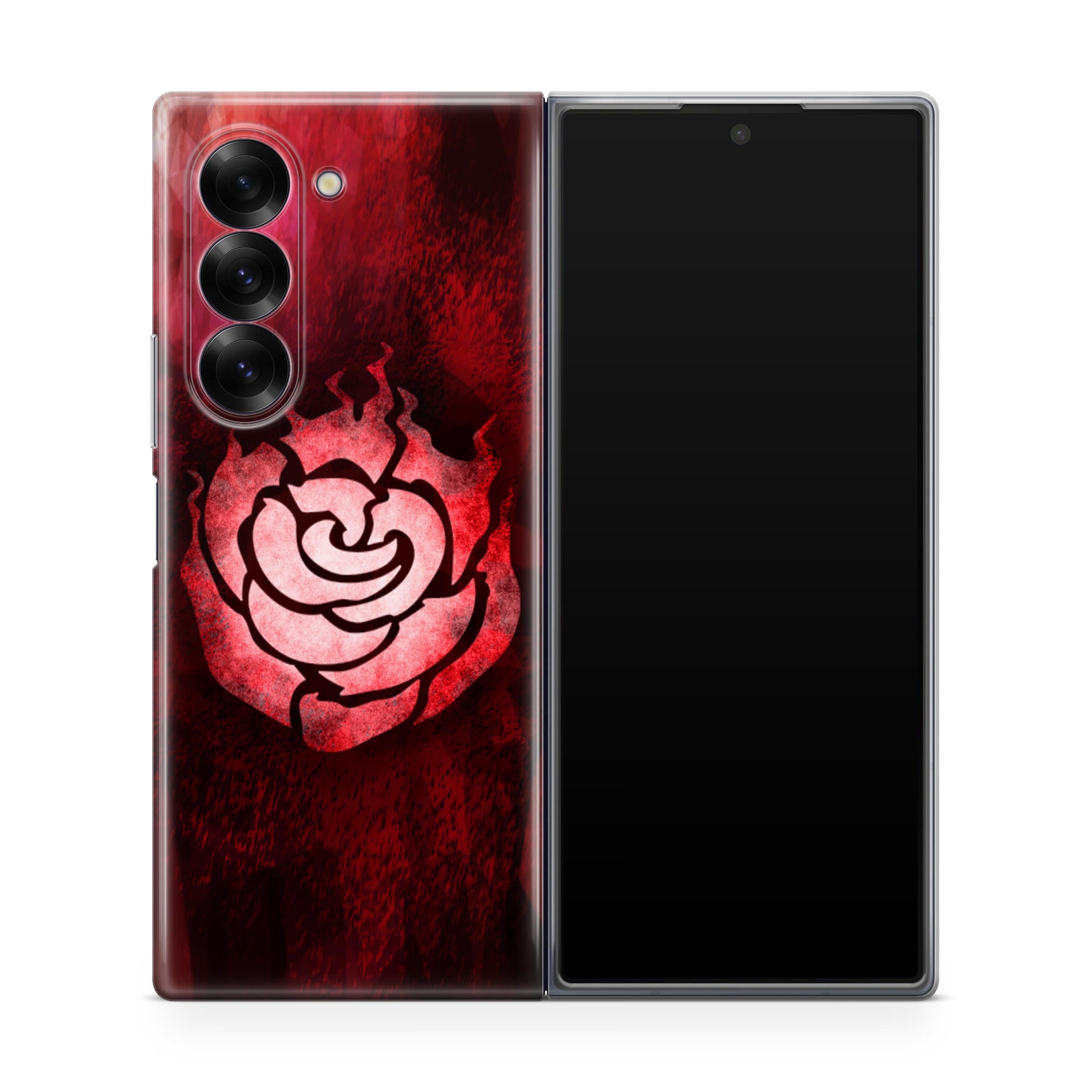 RWBY Ruby Rose Symbol Samsung Galaxy Z Fold 6 Case