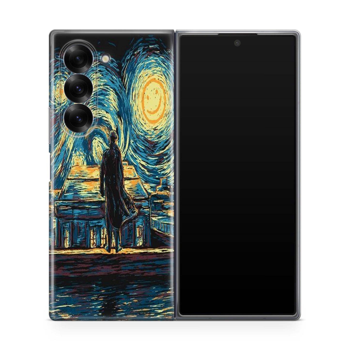 Sherlock Starry Night Samsung Galaxy Z Fold 6 Case