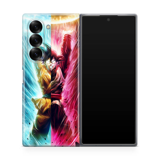 Spirit Bomb Split Goku Dragon Ball Samsung Galaxy Z Fold 6 Case