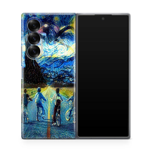 Stranger At Starry Night Samsung Galaxy Z Fold 6 Case