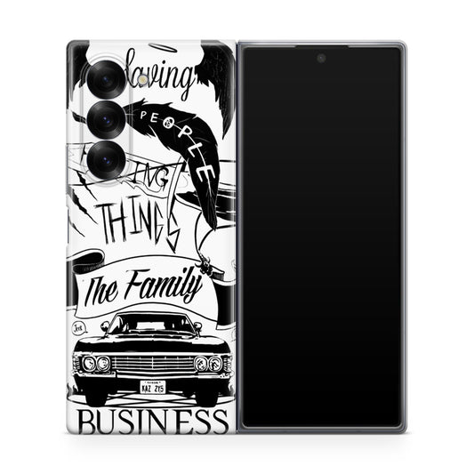 Supernatural Family Business Saving People Samsung Galaxy Z Fold 6 Case