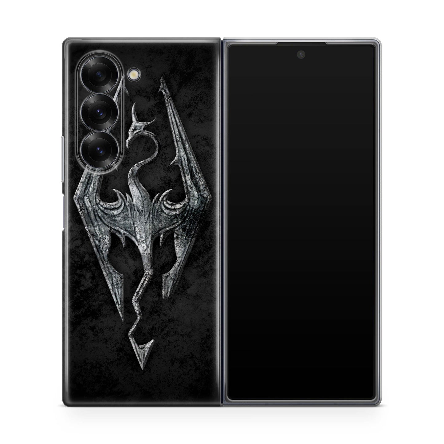 The Elder Scrolls V Skyrim Logo Samsung Galaxy Z Fold 6 Case