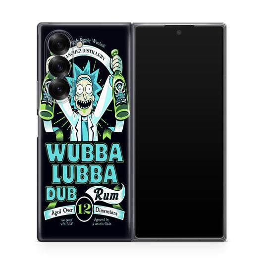 Wubba Lubba Dub Rum Samsung Galaxy Z Fold 6 Case