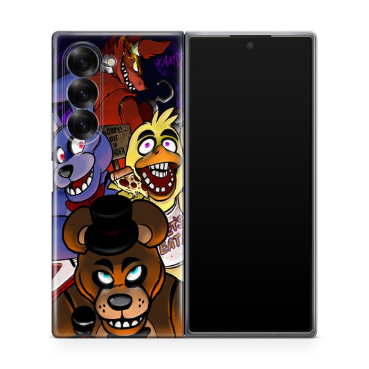 Five Nights at Freddy's Characters Samsung Galaxy Z Fold 6 Case